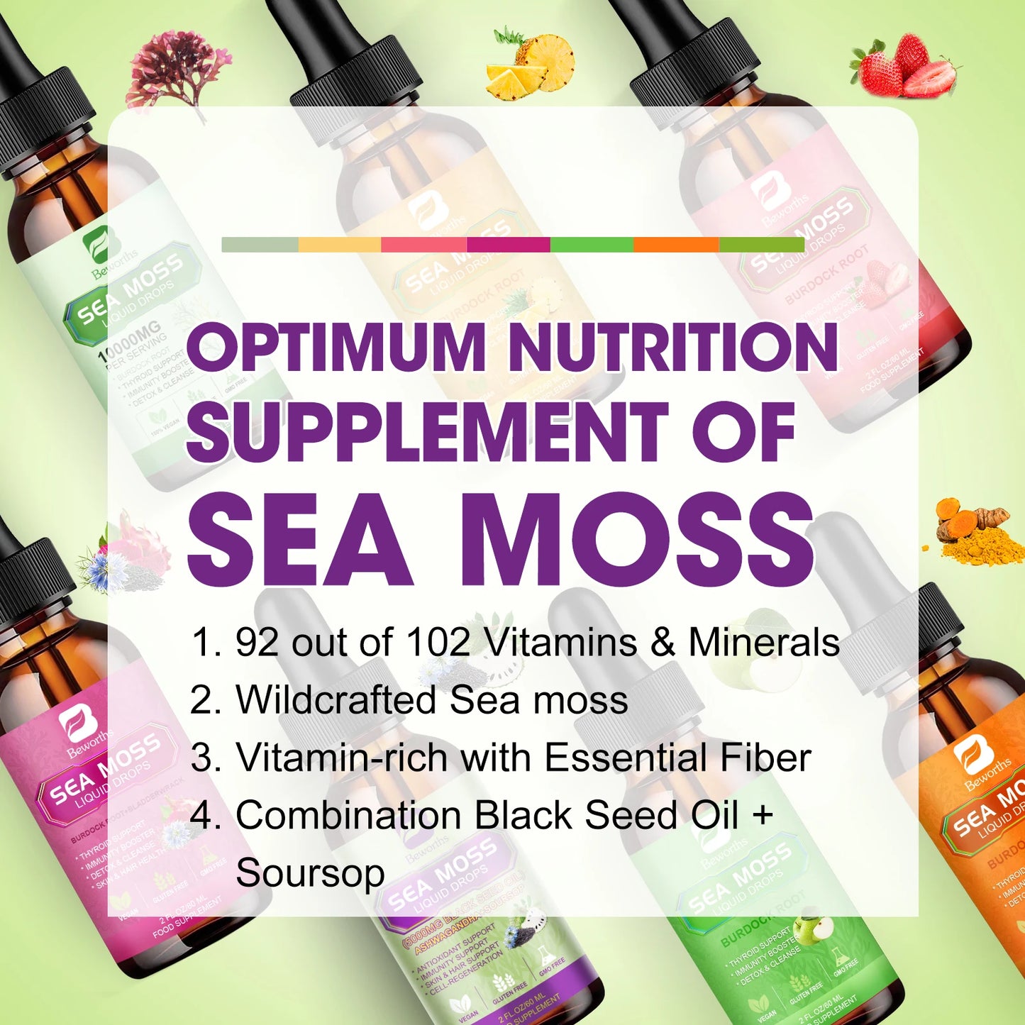BEWORTHS Sea MOSS& Soursop